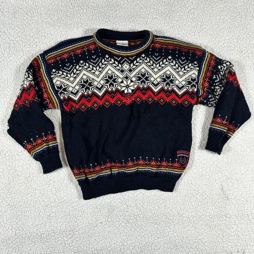 Vintage 1996 dale of norway Olympic sweater real wool.
